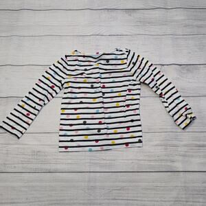 2/3 Boden Striped/Polka Dot Long Sleeve Tee